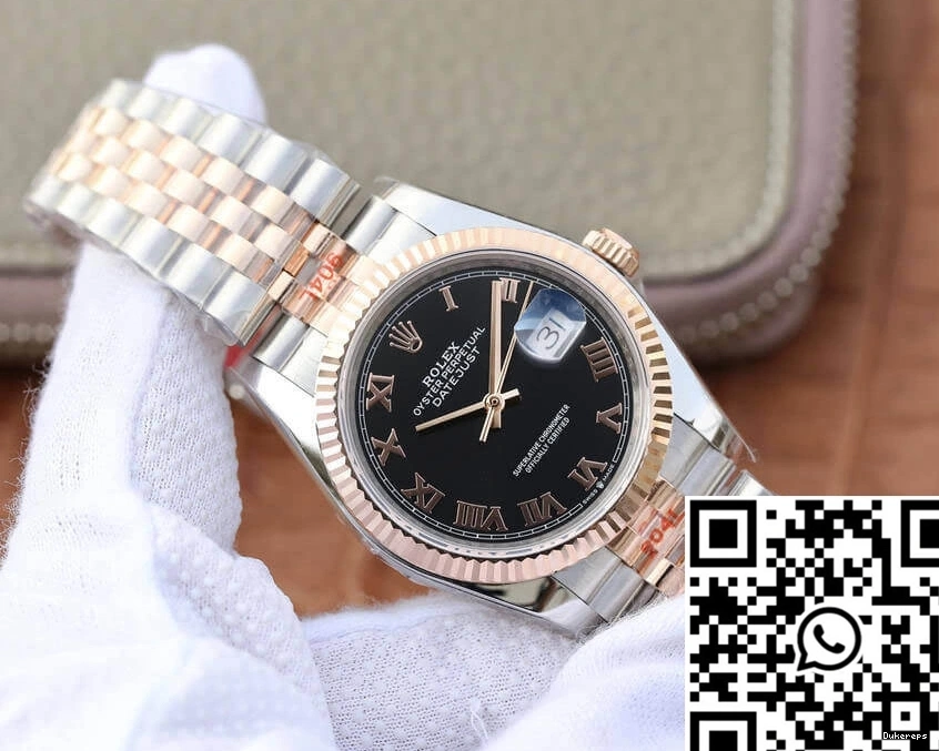Factory Rolex 116231 36MM Gold Datejust 674 Rose OdorResistant GM 0823
